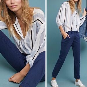 ANTHROPOLOGIE chino relaxed pants